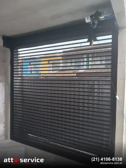 Porta de enrolar transvision vazada