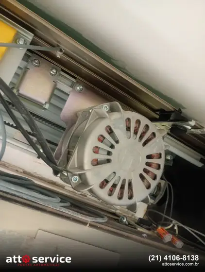 Motor do automatizador da porta hermética